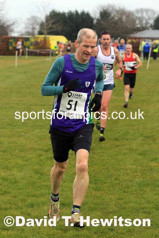 Mens 35 to 64 2023 NEMAA Cross Country, Croft Circuit, North Yorkshire. Photo: David T. Hewitson/Sports for All Pics